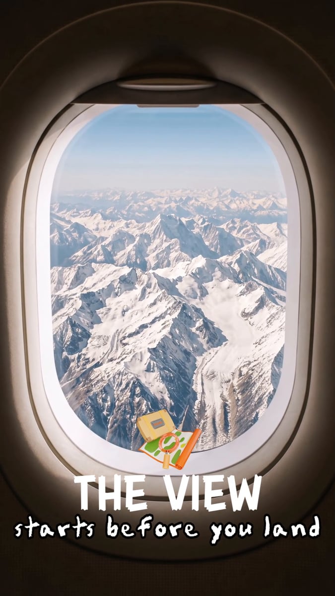 POV window seat paid ad