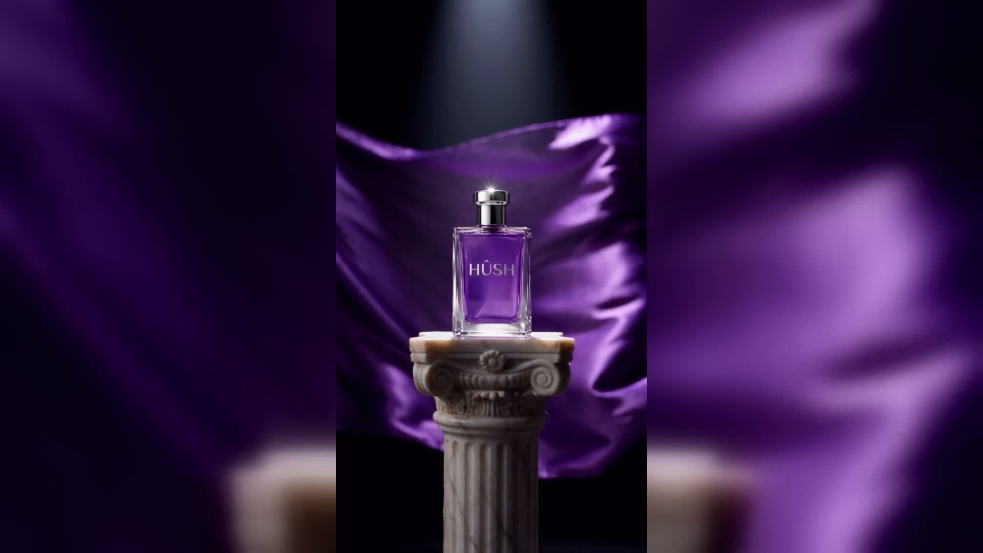 SH HUSH perfume parody commercial